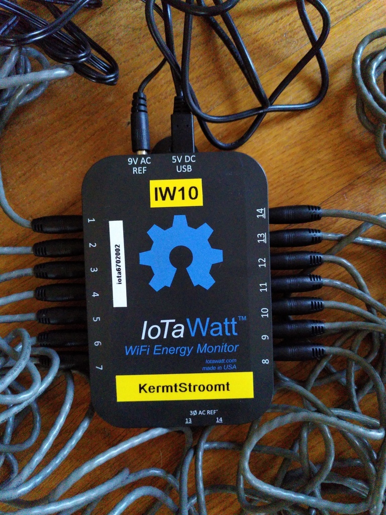 Iotawatt Basic Energy Monitor 3-phase (3x100A, 11x50A)